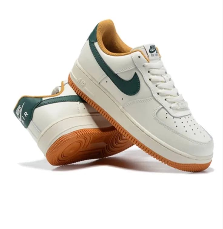 Nike Air Force 1 Low Retro White Green Gum Sole