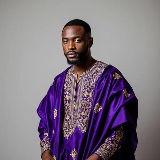 Ajoke's Agbada (Green - Small)